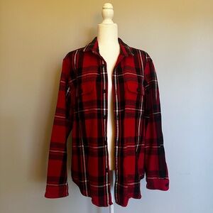Express Mens red flannel